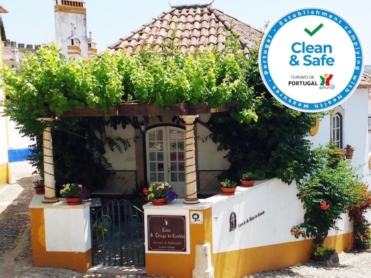 Hotel Casa De S. Thiago Do Castelo Óbidos Zewnętrze zdjęcie